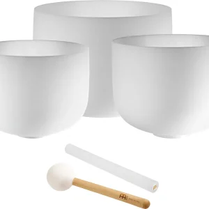 Gratis Versand Meinl Sonic Energy Kristallklangschalen Chakra Set CSBSETAFC
